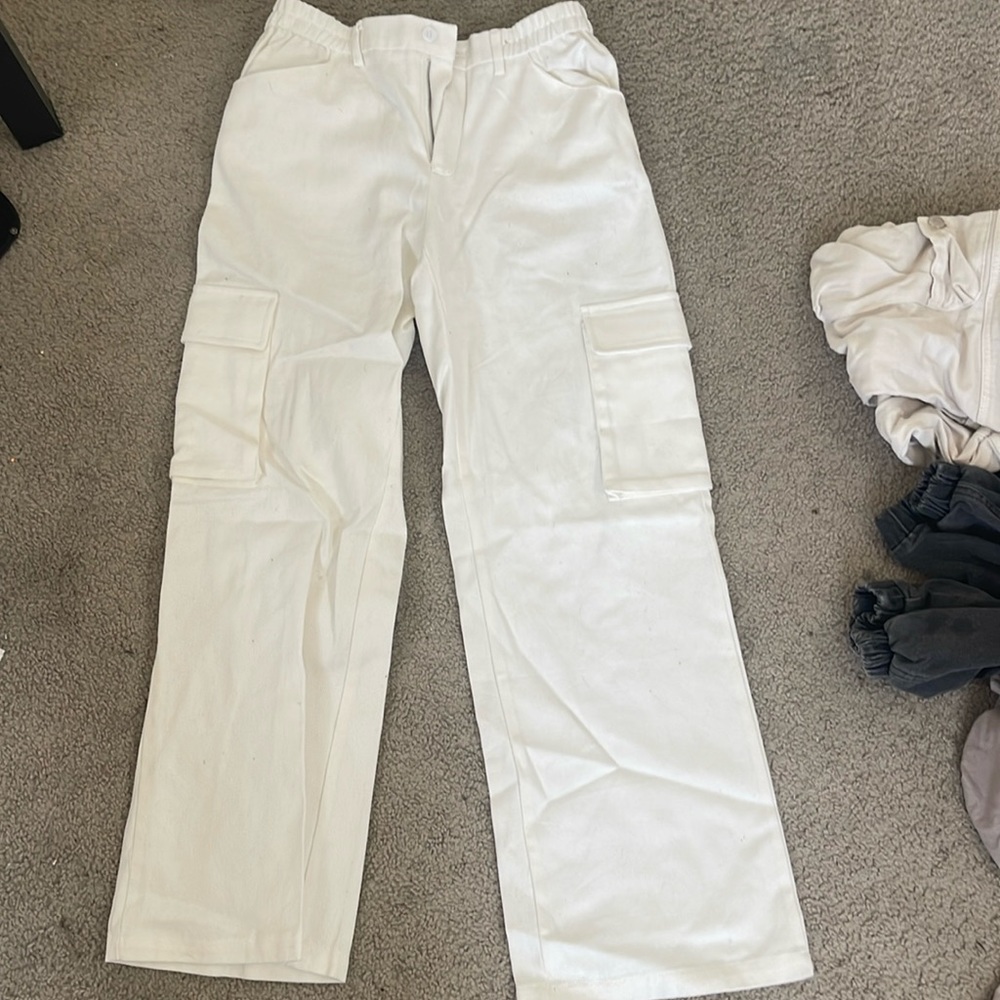 Women’s White cargos